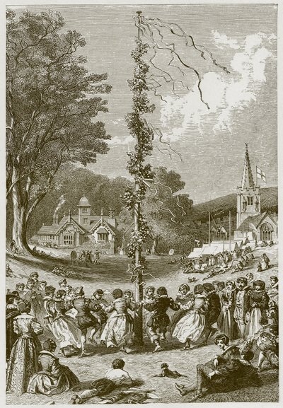 Przyjdź do Maypole autorstwa Joseph Nash