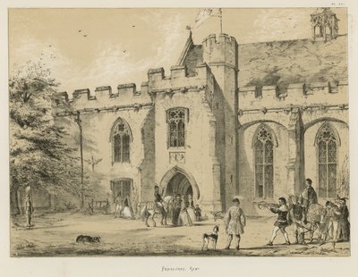 Penshurst, Kent autorstwa Joseph Nash