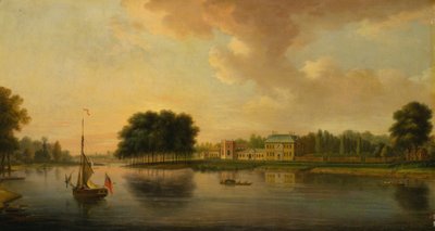 Orleans House, Twickenham autorstwa Joseph Nickolls