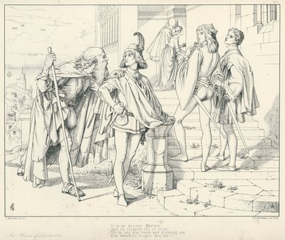 Ilustracja do Rime of the Ancient Mariner Coleridge
