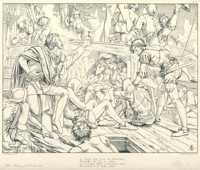 Ilustracja do Rime of the Ancient Mariner Coleridge
