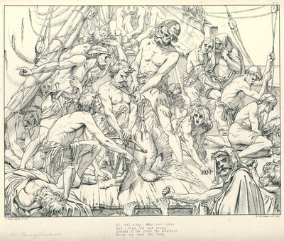 Ilustracja do Rime of the Ancient Mariner Coleridge