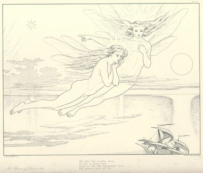 Ilustracja do rymu starożytnego marynarza Coleridge