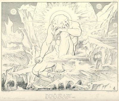 Ilustracja do rymu starożytnego marynarza Coleridge