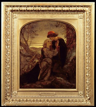 Kochankowie Tryst autorstwa Joseph Noel Paton