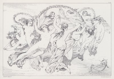 Shelleys Prometheus Unbound, akt III, scena 2 autorstwa Joseph Noel after Paton