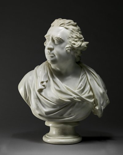 Charles James Fox (1749-1806) 1792 (marmur) autorstwa Joseph Nollekens