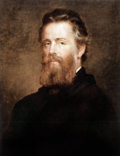 Herman Melville, ok.1870 autorstwa Joseph Oriel Eaton