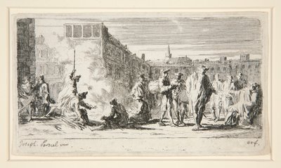 Le Bivouac (Obozowisko) autorstwa Joseph Parrocel