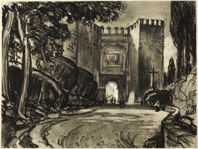 Brama Segowii autorstwa Joseph Pennell