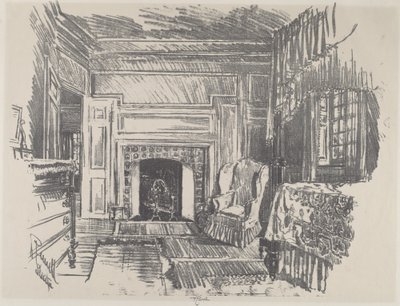 Pokój, Stenton autorstwa Joseph Pennell