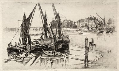 Chelsea, nr 1, 1886. autorstwa Joseph Pennell