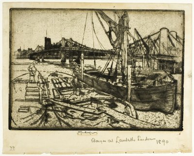 Chelsea, Nie. II autorstwa Joseph Pennell