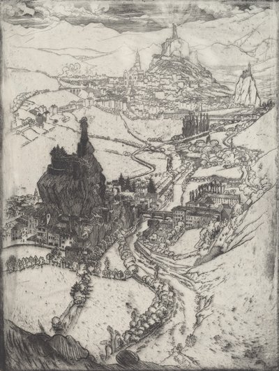 LePuy, 1894. autorstwa Joseph Pennell