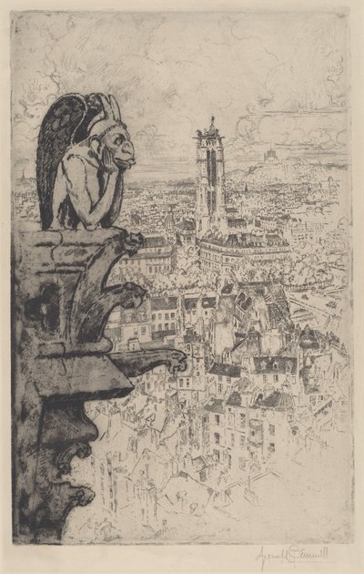 Le Stryge autorstwa Joseph Pennell