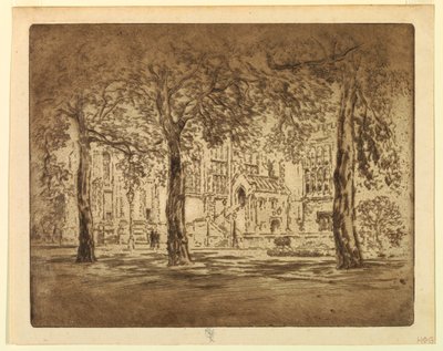 Pola gospody Lincolna autorstwa Joseph Pennell