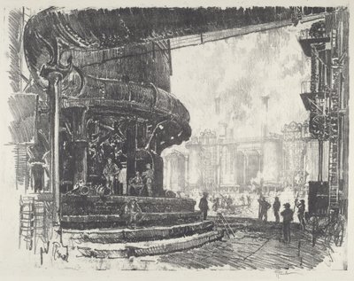Produkcja surówki autorstwa Joseph Pennell