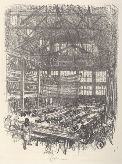 Robienie karabinów autorstwa Joseph Pennell