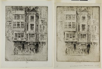 Nr 230 Strand autorstwa Joseph Pennell
