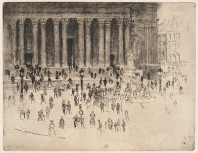 Chodnik św. Pawła autorstwa Joseph Pennell