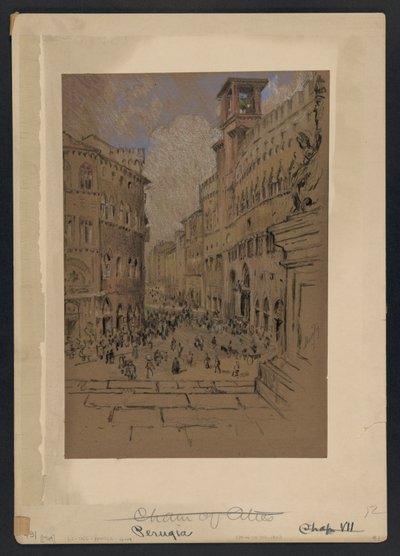 Perugia autorstwa Joseph Pennell