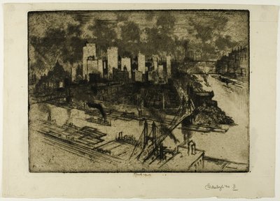 Pittsburgh, nr 3 autorstwa Joseph Pennell
