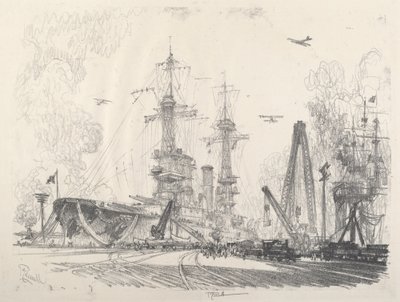 Gotowy do startu autorstwa Joseph Pennell