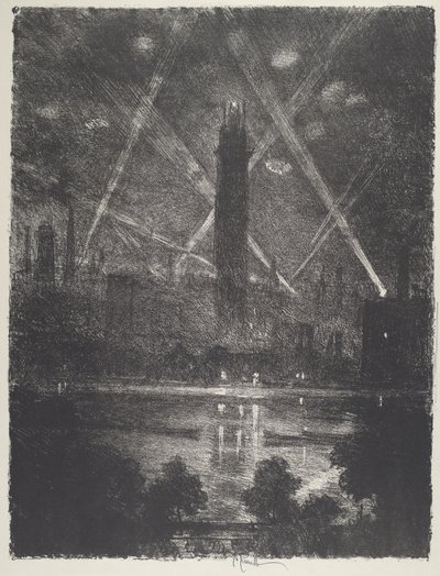 Strzał autorstwa Joseph Pennell