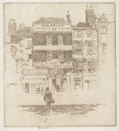Brama św Bartłomieja autorstwa Joseph Pennell
