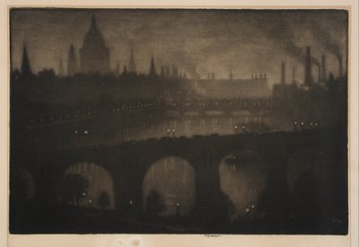 Pawła - z mojego okna autorstwa Joseph Pennell