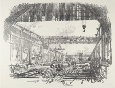 Pręty stalowe do pocisków autorstwa Joseph Pennell