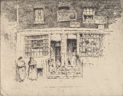 Mydło słoneczne, 1905. autorstwa Joseph Pennell