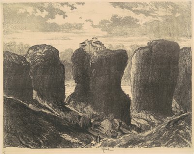 Klify Trójcy autorstwa Joseph Pennell