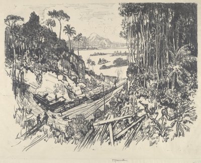 Dżungla autorstwa Joseph Pennell