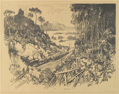 Dżungla, 1912 autorstwa Joseph Pennell