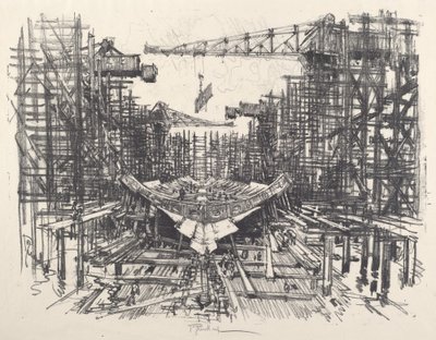 Kil, 1917. autorstwa Joseph Pennell