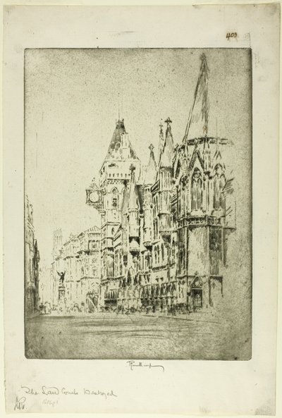 Sądy autorstwa Joseph Pennell
