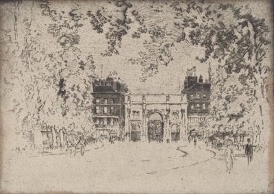 Marmurowy Łuk, 1905. autorstwa Joseph Pennell