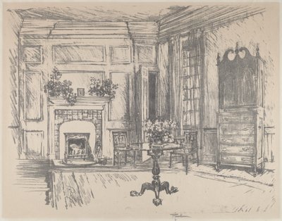 Wieczernik, Stenton autorstwa Joseph Pennell