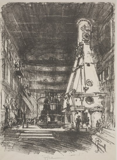 Młotki białe i czarne (lito) autorstwa Joseph Pennell