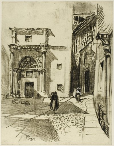 Toledo autorstwa Joseph Pennell