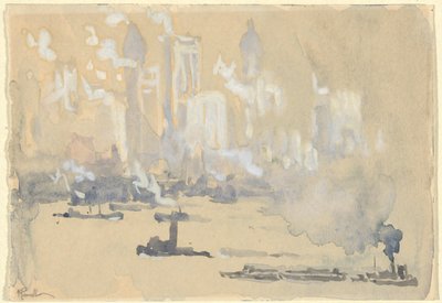 Holowniki autorstwa Joseph Pennell