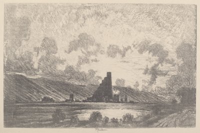 Zamki robocze, Wilkes Barre autorstwa Joseph Pennell