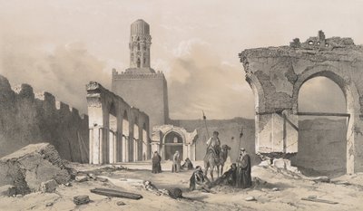 14. Meczet El Hakem, Kair, 1843. autorstwa Joseph Philibert Girault De Prangey