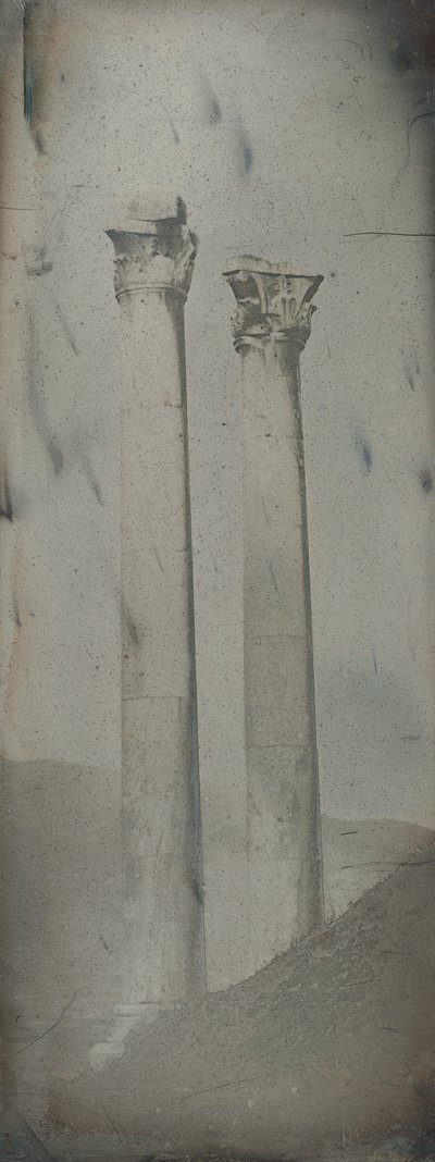 53. Ateny. Świątynia Bachusa, 1842. autorstwa Joseph Philibert Girault De Prangey