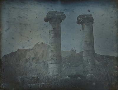Świątynia Artemidy, Sardes, 1843. autorstwa Joseph Philibert Girault De Prangey