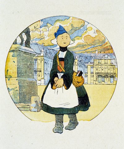 Becassine w kantynie. Rysunek Josepha Porphyre