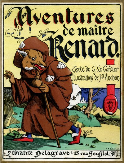 Okładka książki "Les aventures de Maitre Renard" (druk) autorstwa Joseph Porphyre Pinchon