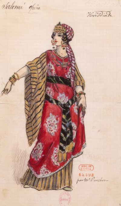 Herodiada autorstwa Joseph Porphyre Pinchon