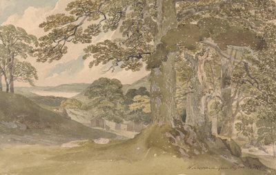 Windermere z Rydal Park autorstwa Joseph Powell